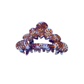 HAIRCLAW, PURPLE/BROWN