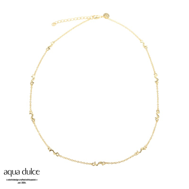 RHUMBA SIMPLE NECKLACE | GOLDEN