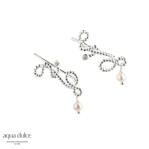 SWIRL LOVE UP THE EAR | SILVER