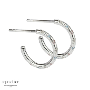 HELIX HOOP 20 MM.  | SILVER
