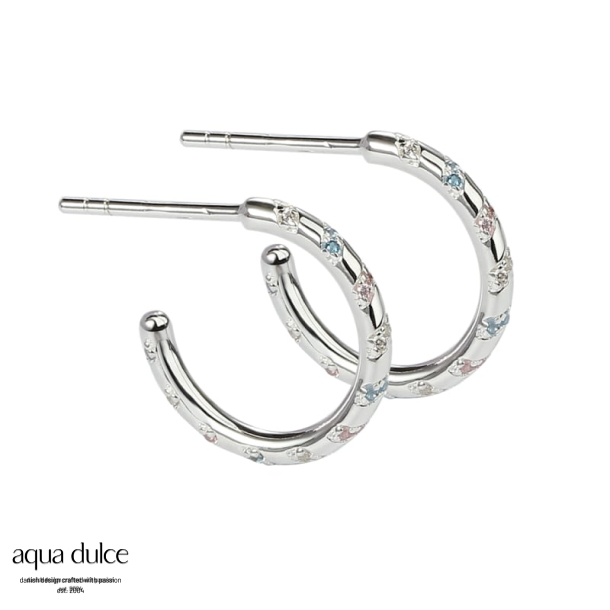 HELIX HOOP 20 MM.  | SILVER