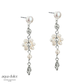 DAISY PEARL EARSTUD | SILVER
