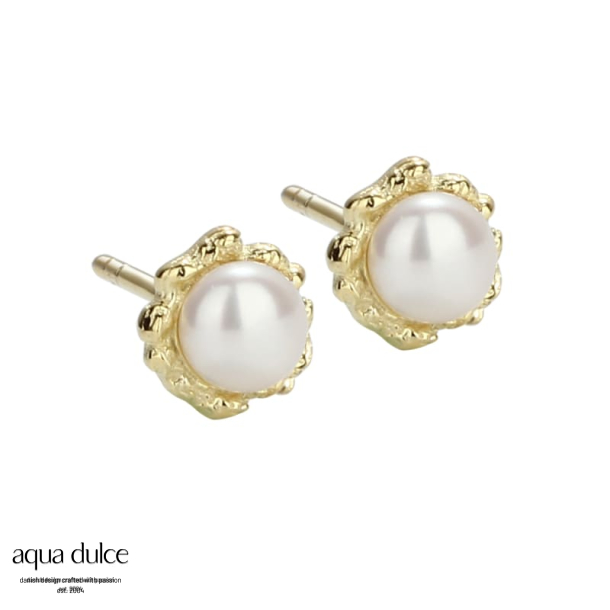 PEARL STUD | GOLDEN
