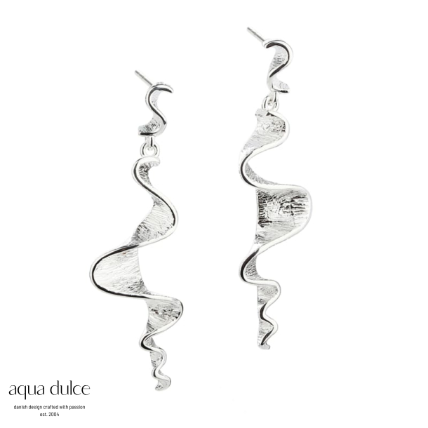 RHUMBA LONG EARRING | SILVER