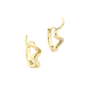 DARLING RIVER HOOP | GOLDEN