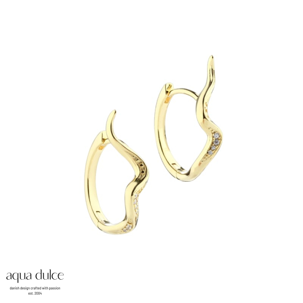 DARLING RIVER HOOP BIG | GOLDEN