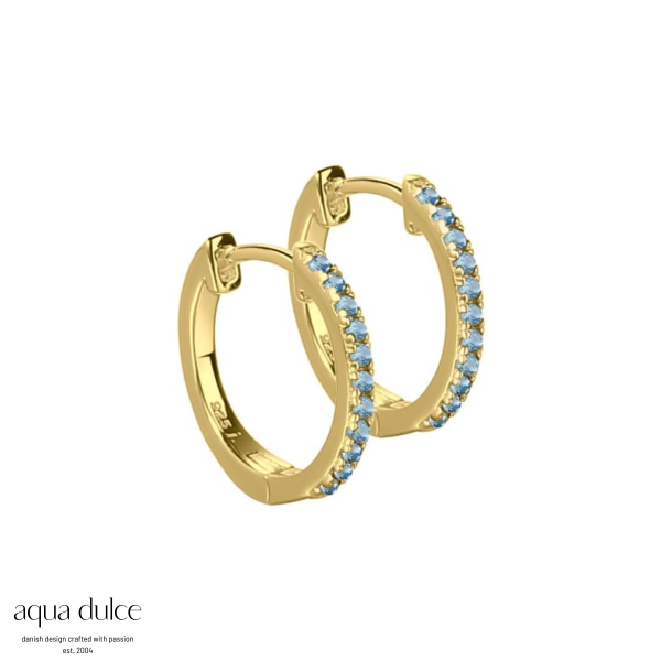 *RANVA SKY MEDIUM HOOP | GOLDEN