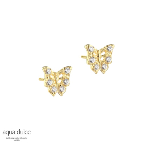 TINY BUTTERFLY EARSTUD | GOLDEN