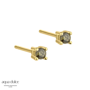 MINI KAYA OLIVE EARSTUD | GOLDEN