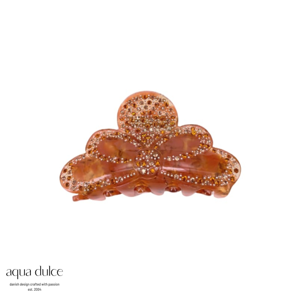 HAIRCLAW, PEACH/TOPAZ