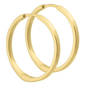 MARION HOOP 25 MM. | GOLDEN