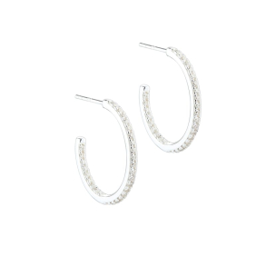 DAPHNE HOOP MEDIUM | SILVER