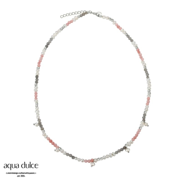 OPAL LOVE NECKLACE | SILVER