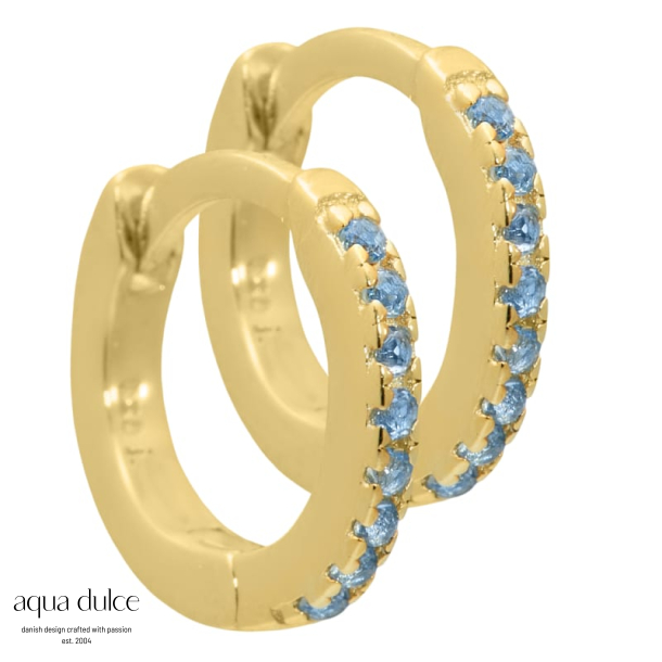 RANVA SKY SMALL HOOP | GOLDEN