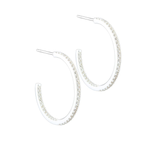 DAPHNE HOOP LARGE | SILVER