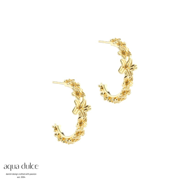 JASMIN BIG HOOP | GOLDEN