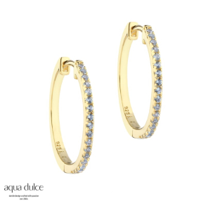 *RANVA SKY LARGE HOOP | GOLDEN