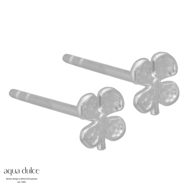 CLOVER EARSTUD | SILVER