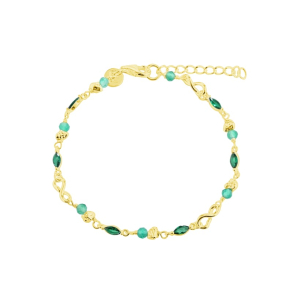 GREEN GARDEN BRACELET | GOLDEN