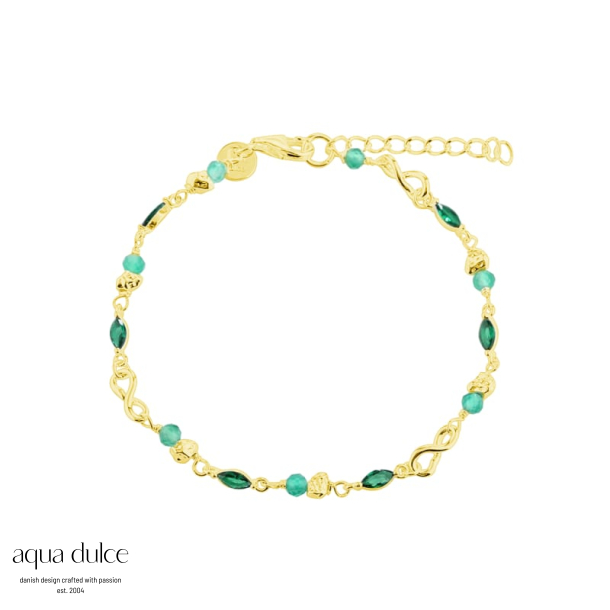 GREEN GARDEN BRACELET | GOLDEN