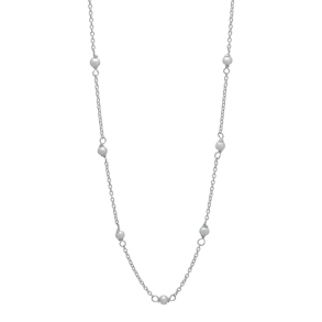 PEARLY NECKLACE | SILVER
