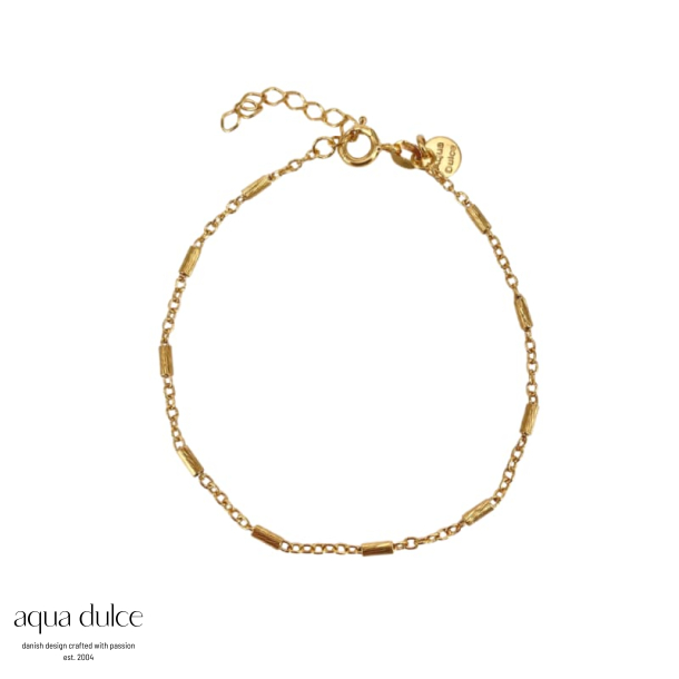 *TUBE BRACELET | GOLDEN