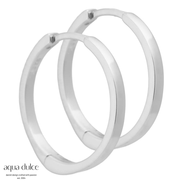 MARTHA HOOP 20 MM. | SILVER