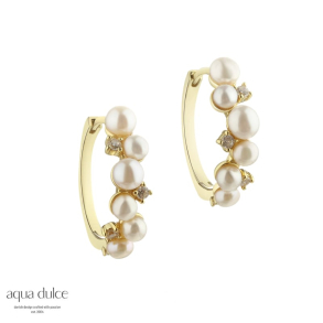 DARLING BUBBELS HOOP | GOLDEN