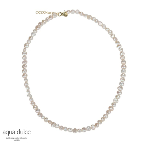 PEARL NECKLACE | GOLDEN