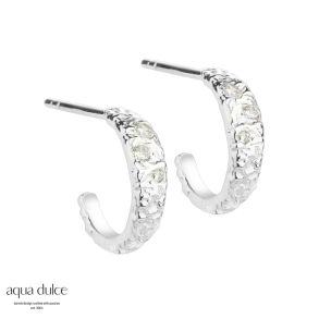 MESS HOOP CLEAR SMALL | SILVER