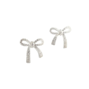 *ELEGANT BOW |  SILVER
