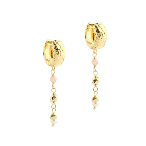 LOVE ME HOOP ROSE | GOLDEN