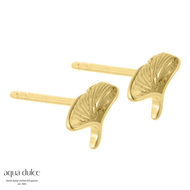 BILOBA EARSTUD | GOLDEN