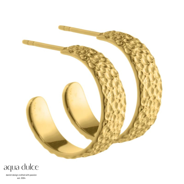 RUFFLE HOOPS | GOLDEN