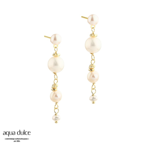 GHITA SHORT PEARL | GOLDEN