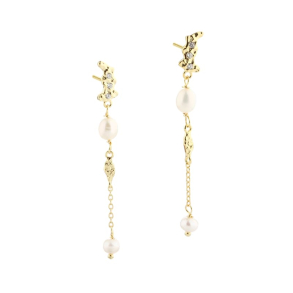 *MILENA LONG EARSTUD | GOLD