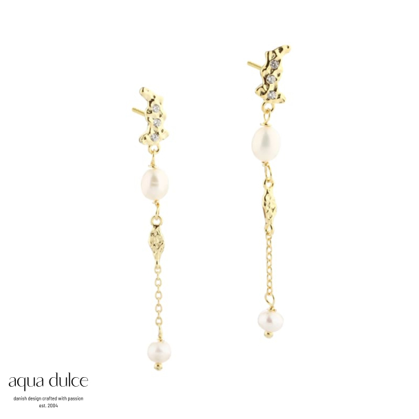 *MILENA LONG EARSTUD | GOLD