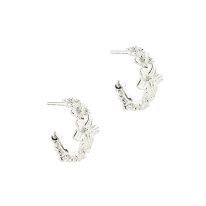 JASMIN MEDIUM HOOP | SILVER