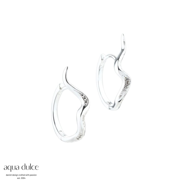*DARLING RIVER HOOP BIG | SILVER