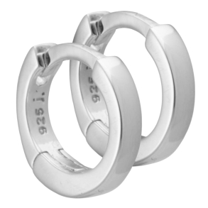 MAUDE HOOP 10 MM. | SILVER