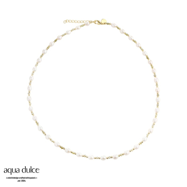 COAST OLIVE NECKLACE | GOLDEN