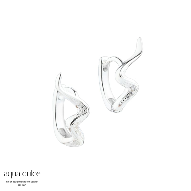 DARLING RIVER HOOP | SILVER