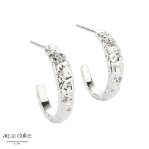 MESS HOOP CLEAR BIG | SILVER