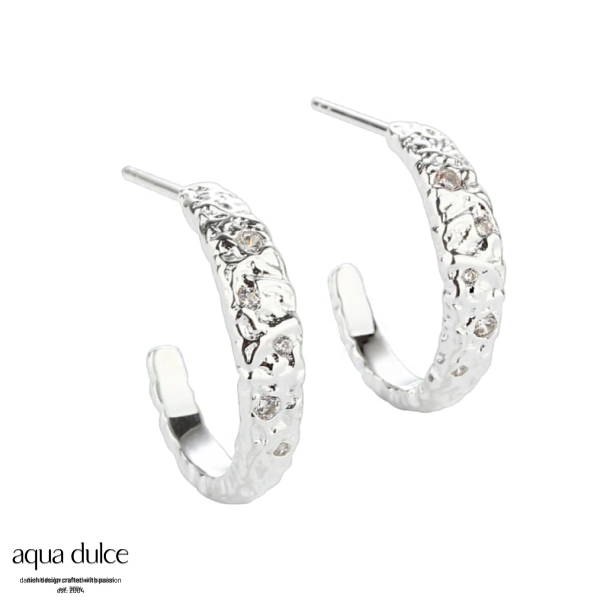 MESS HOOP CLEAR BIG | SILVER