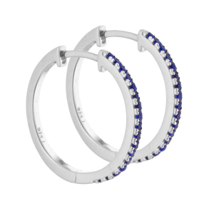 CAITLIN 20 MM. HOOPS | SILVER