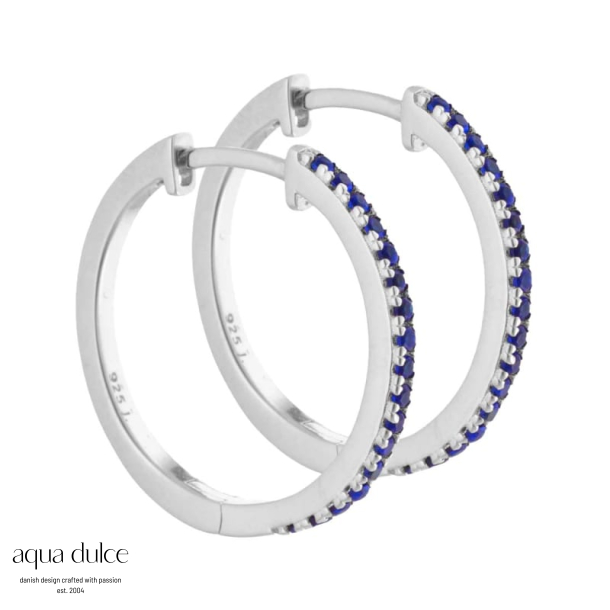 CAITLIN 20 MM. HOOPS | SILVER