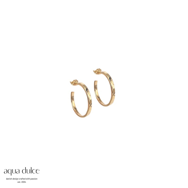 ELENA HOOP MEDIUM | GOLDEN