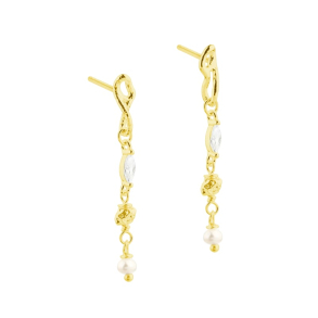 WHITE GARDEN EARSTUD | GOLDEN