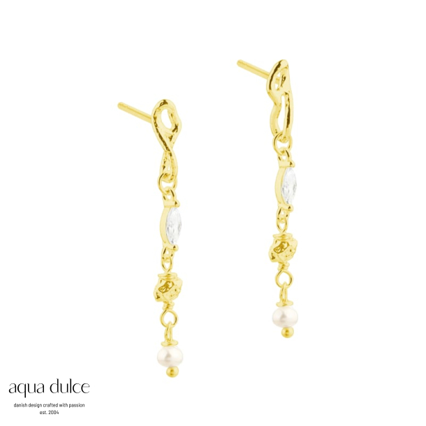 WHITE GARDEN EARSTUD | GOLDEN