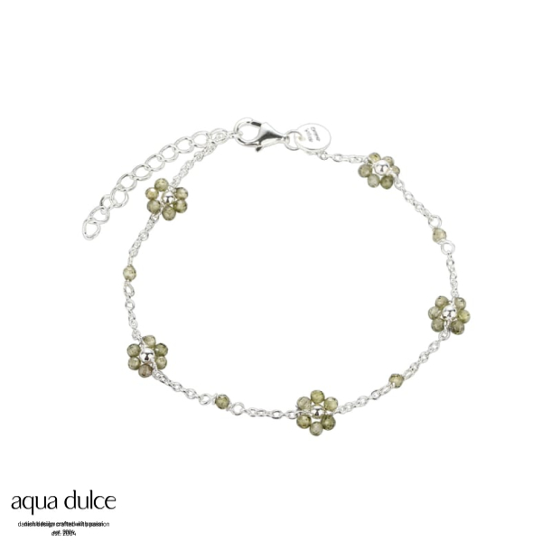 DAISY OLIVE BRACELET | SILVER